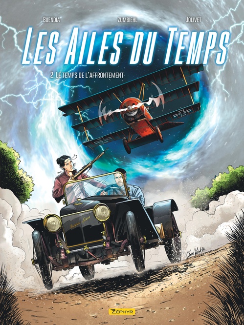 ebook cover of Les Ailes du temps - Tome 2 - Le temps de l´affrontement, by Patrice Buendia, Frédéric Zumbiehl