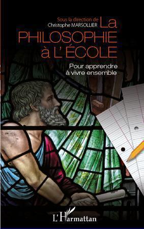 Couverture ebook de La philosophie à l'école, de Christophe Marsollier