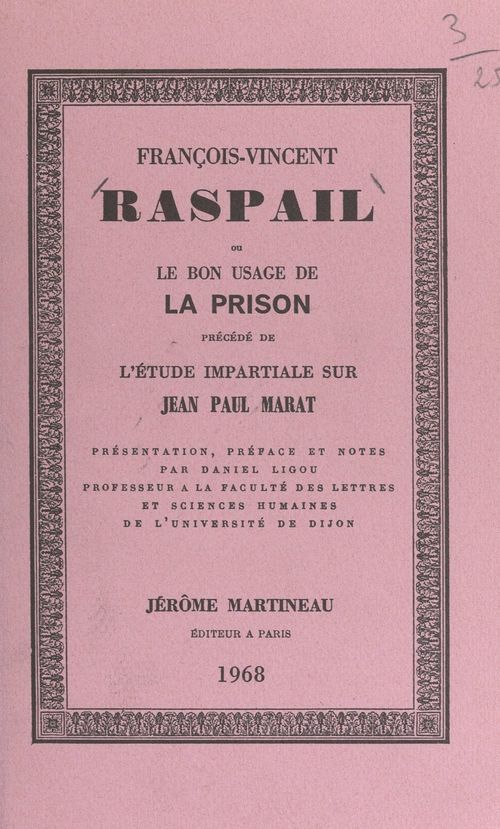 ebook cover of François-Vincent Raspail, by Francois-Vincent Raspail