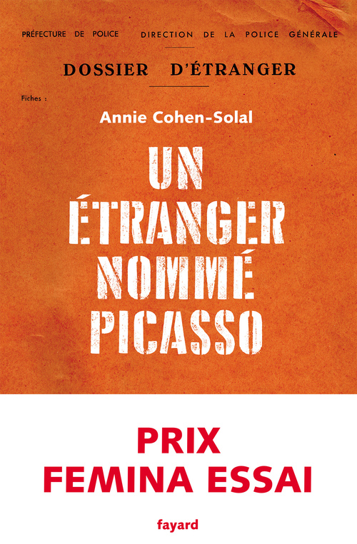 Couverture ebook de Un étranger nommé Picasso, de Annie Cohen-Solal