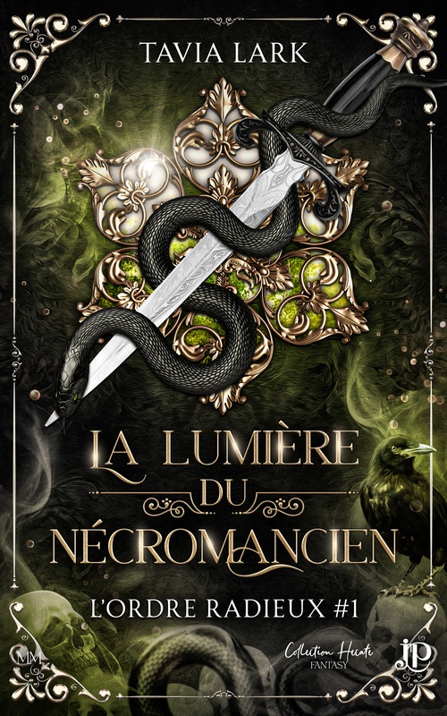 ebook cover of La lumière du nécromancien, by Tavia Lark