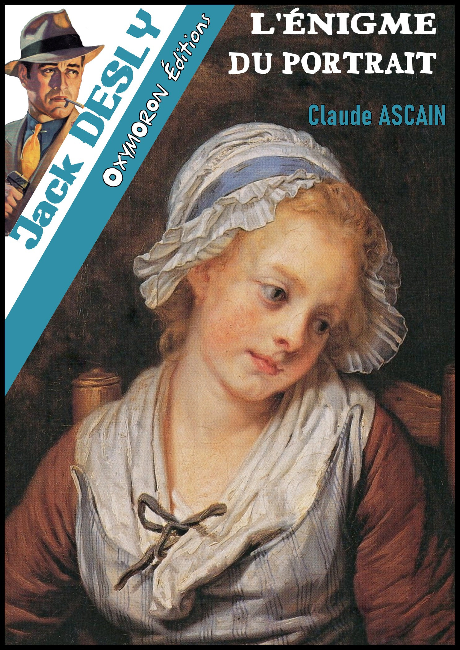 Couverture ebook de L'énigme du portrait, de Claude Ascain
