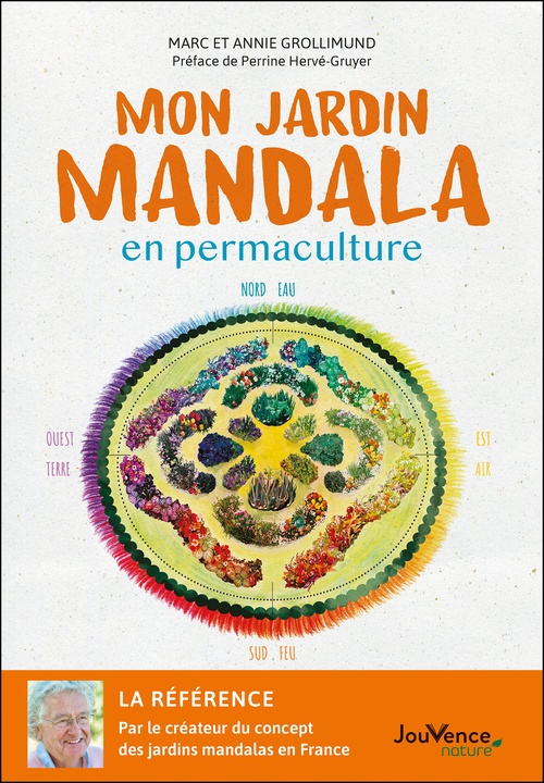 ebook cover of Mon jardin mandala en permaculture, by Annie Grollimund, Marc Grollimund
