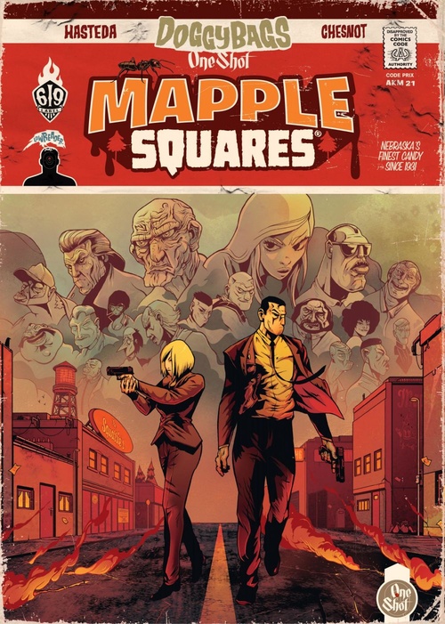 ebook cover of DoggyBags - One-Shot : Mapple Squares, by Ludovic Chesnot, Collectif, Hasteda