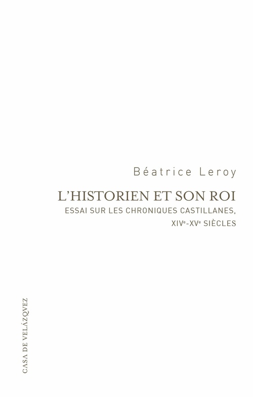 ebook cover of L´historien et son roi, by Béatrice Leroy