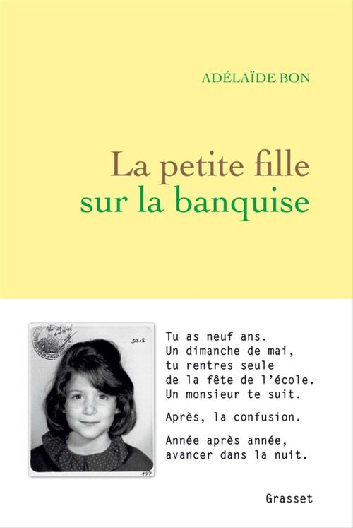 Couverture ebook de La petite fille sur la banquise, de Adélaïde Bon