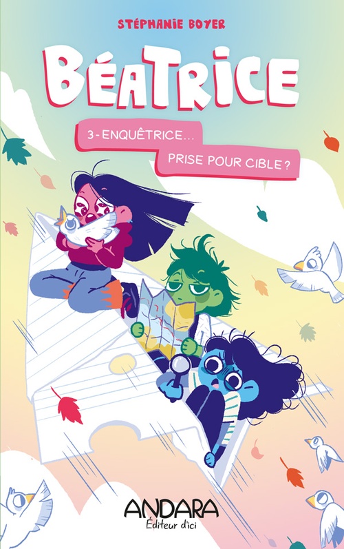 Couverture ebook de Enquêtrice... prise pour cible? T.3, de Stéphanie Boyer