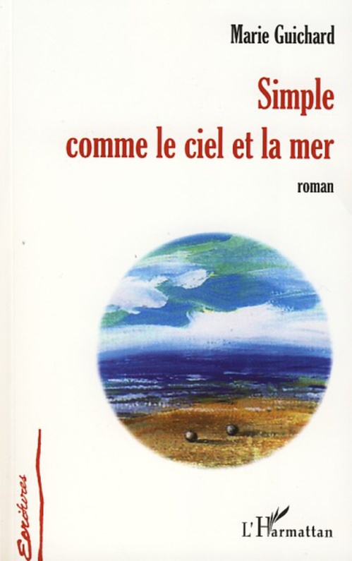 Couverture ebook de Simple comme le ciel et la mer, de Marie Guichard