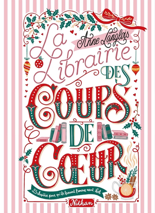 Couverture ebook de La Librairie des coups de coeur, de Anne Langlois