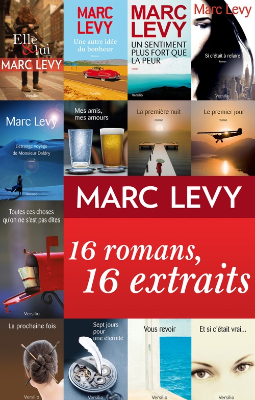 ebook cover of Marc Levy : 16 romans, 16 extraits, by Marc Levy