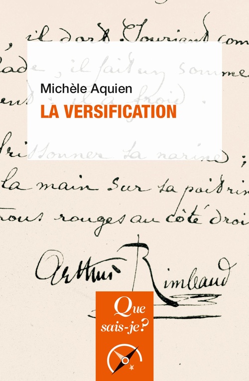 ebook cover of La Versification, by Michèle Aquien