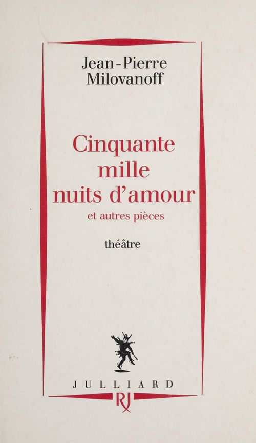 Couverture ebook de Cinquante mille nuits d'amour, de Milovanoff Jp
