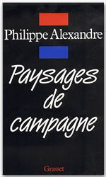 Couverture ebook de Paysages de campagne, de Philippe Alexandre