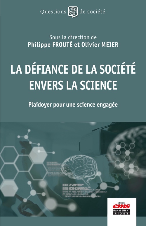 ebook cover of La défiance de la société envers la science, by Philippe Frouté, Olivier Meier