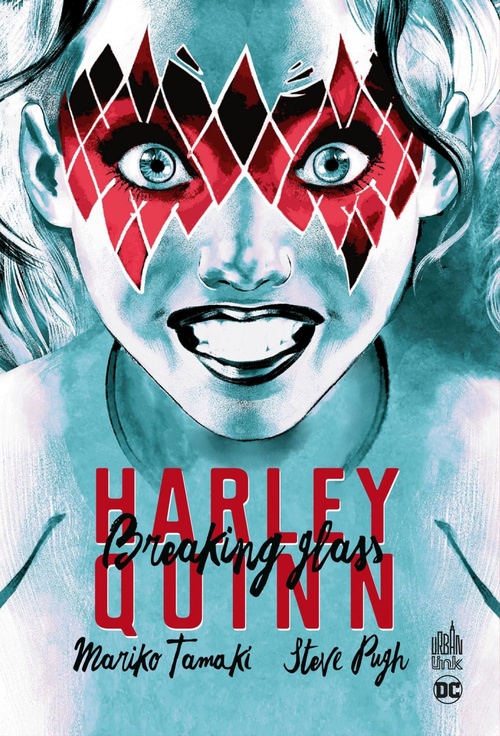 ebook cover of Harley Quinn - Breaking Glass, by Steve Pugh, Mariko Tamaki