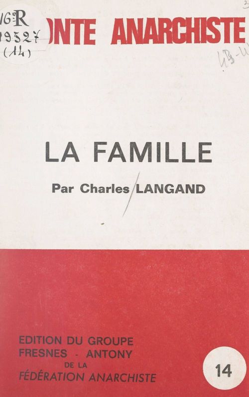 ebook cover of La famille, by Charles Langand