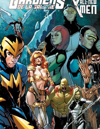 Couverture ebook de Les Gardiens De La Galaxie / All-New X-Men, de Kieron Gillen, Greg Land