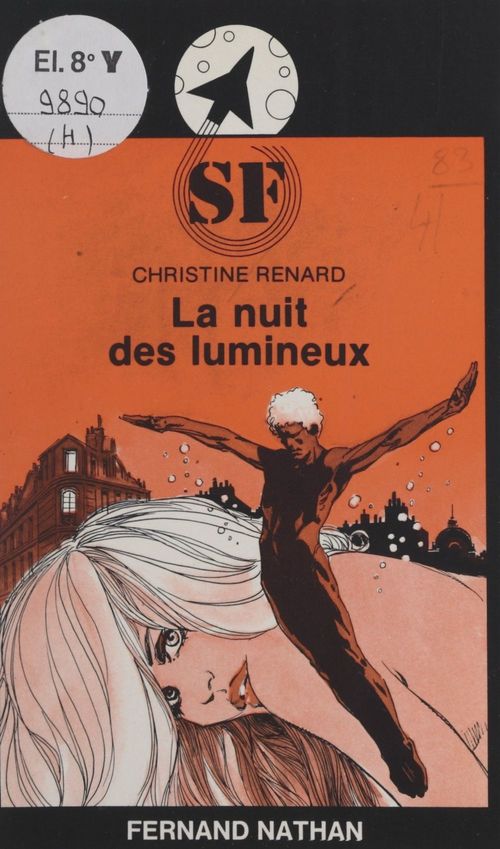 Couverture ebook de La nuit des lumineux, de Christine Renard