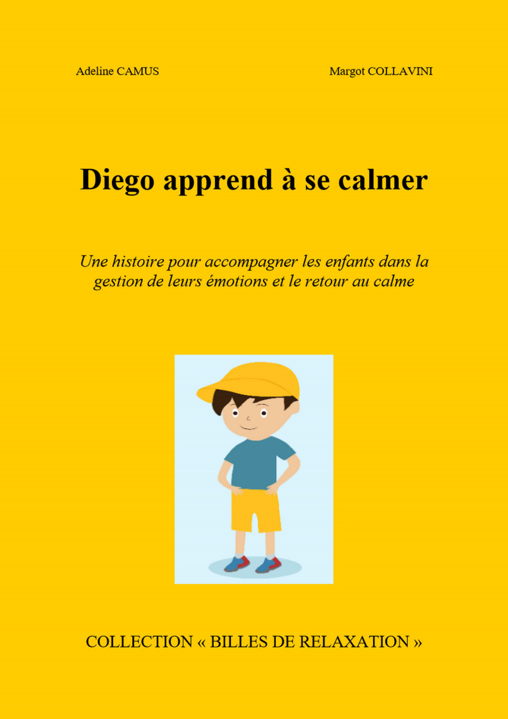 Couverture ebook de Diego apprend à se calmer, de Adeline Camus