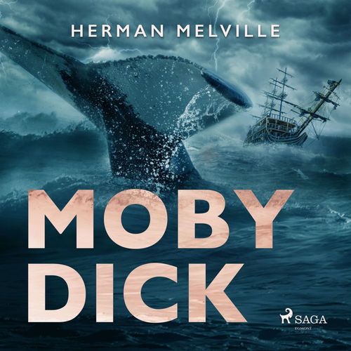 Couverture audiobook de Moby Dick, de Herman Melville