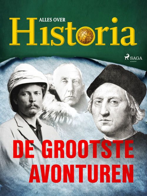 ebook cover of De grootste avonturen, by Alles Over Historia