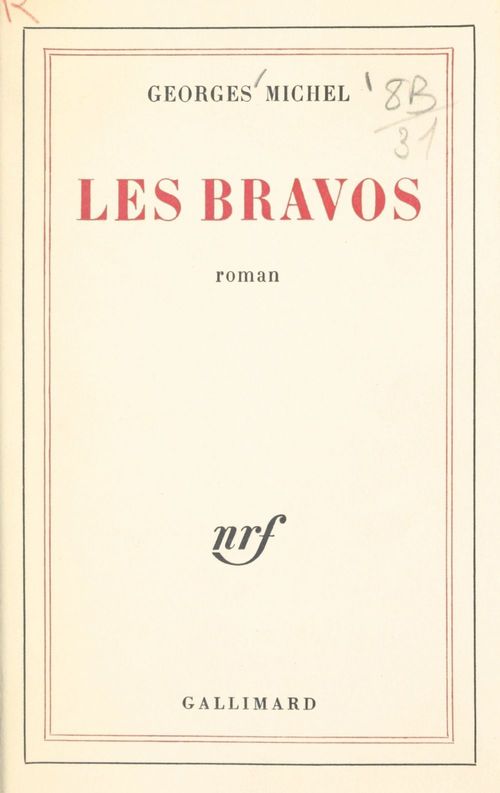 ebook cover of Les bravos, by Georges Michel