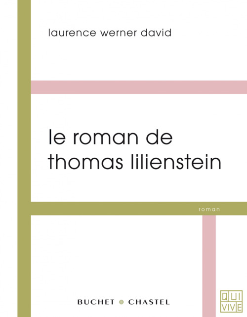 ebook cover of Le Roman de Thomas Lilienstein, by Laurence Werner David