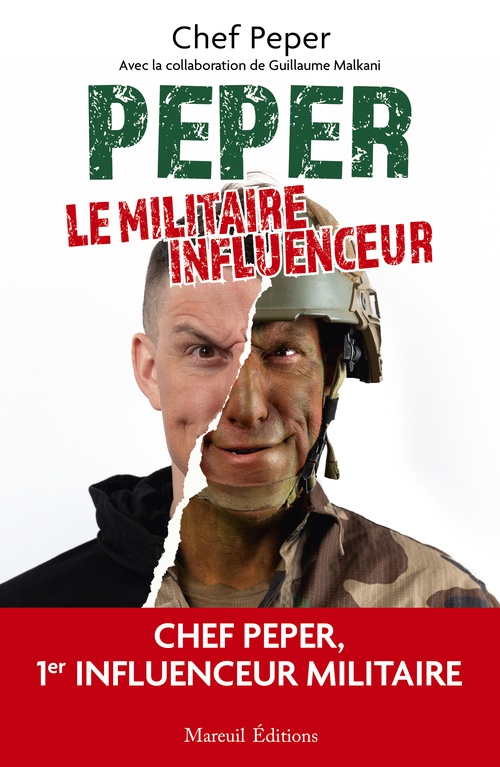 ebook cover of Peper, le militaire influenceur, by Chef Peper