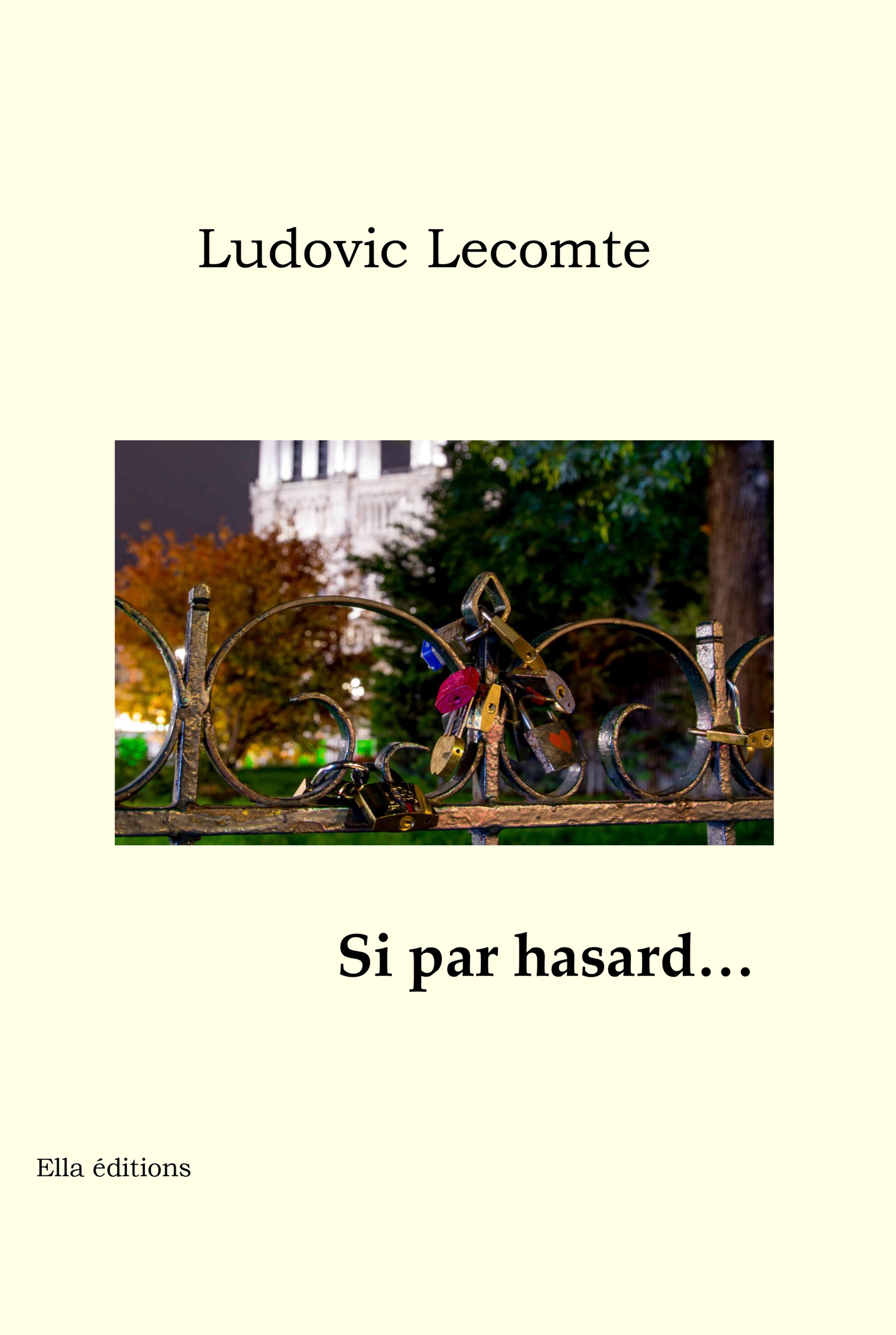 Couverture ebook de Si par hasard, de Ludovic Lecomte