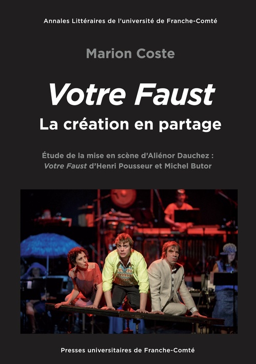 ebook cover of Votre Faust, la création en partage, by Marion Coste