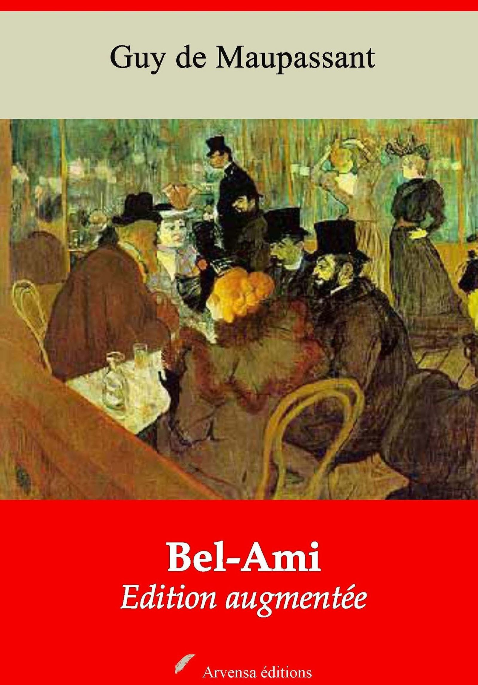 Couverture ebook de Bel-Ami - suivi d'annexes, de Guy De Maupassant