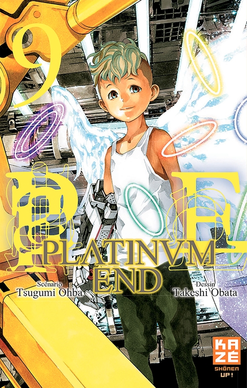 Couverture ebook de Platinum End T09, de Takeshi Obata
