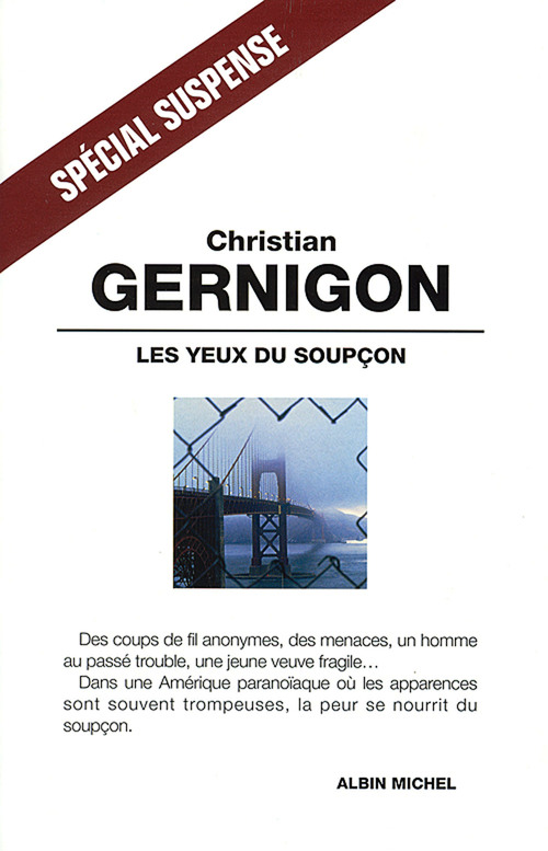 ebook cover of Les Yeux du soupçon, by Christian Gernigon