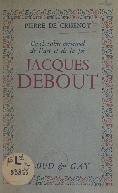 ebook cover of Jacques Debout, by Pierre De Crisenoy