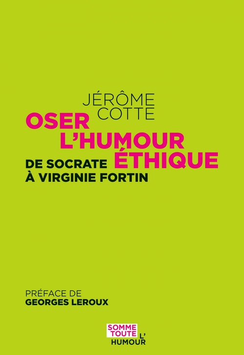 ebook cover of Oser l'humour éthique, by Cotte Jerome
