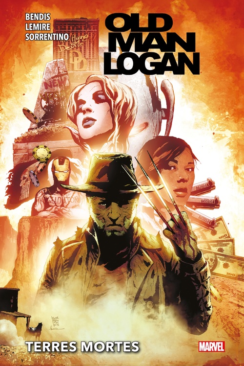 ebook cover of Old Man Logan Deluxe T01, by Brian Michael Bendis, Jeff Lemire