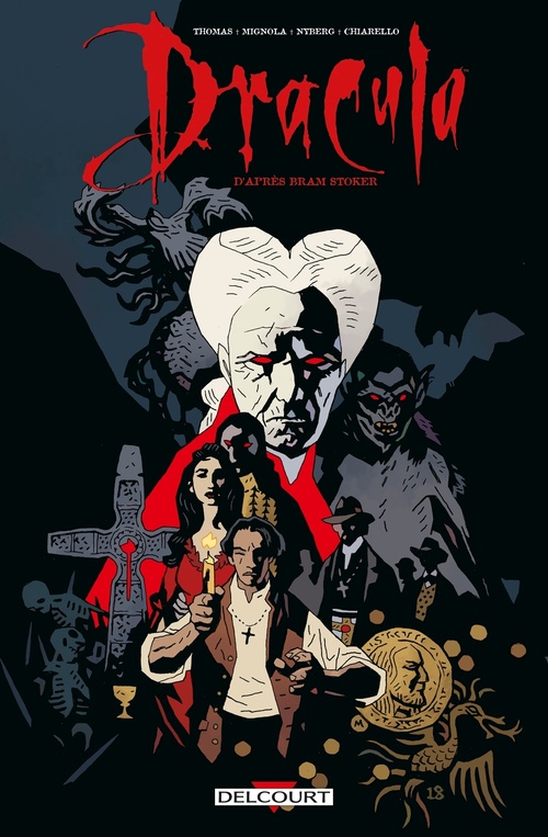 Couverture ebook de Dracula - Édition couleur, de Roy Thomas, Mike Mignola