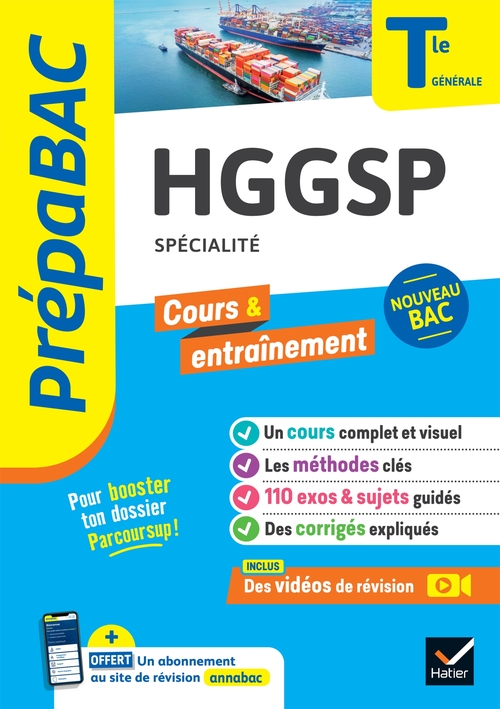 ebook cover of Prépabac - HGGSP Tle générale (spécialité) - Bac 2027, by Christophe Clavel, Laurent van De Wandel, Florence Holstein, Barbara Jamin de Capua, Jean-Philippe Renaud