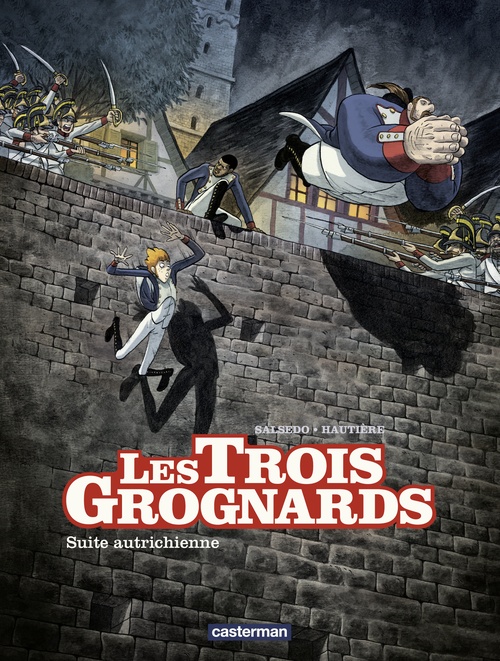 Couverture ebook de Les Trois Grognards (Tome 2) - Suite autrichienne, de Régis Hautière, Frédérik Salsedo