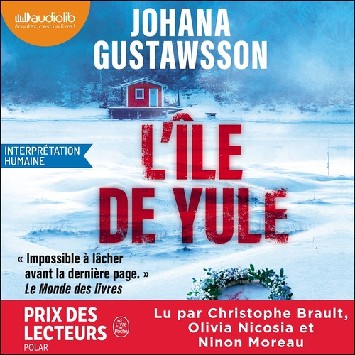 audiobook cover of L'Île de Yule, by Johana Gustawsson