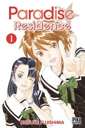 Couverture ebook de Paradise Residence T01, de Kosuke Fujishima