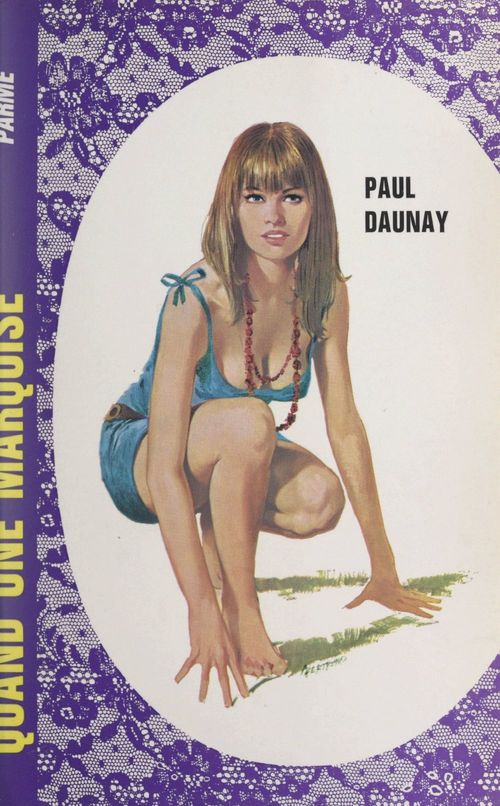 ebook cover of Quand une marquise..., by Paul Daunay