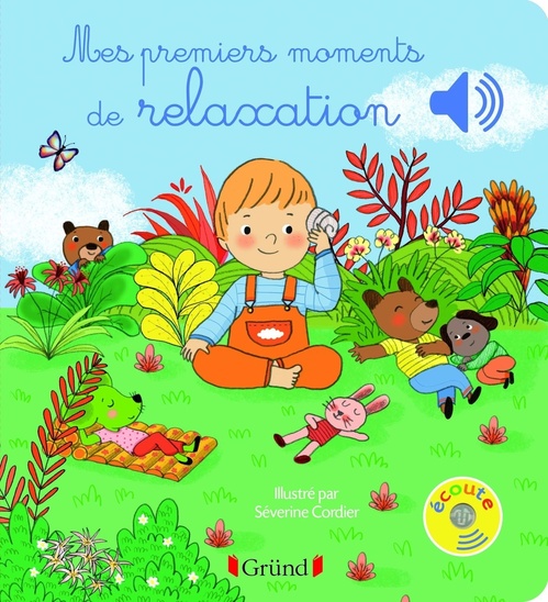 Couverture ebook de Mes premiers moments de relaxation, de Stéphanie Couturier, Séverine Cordier