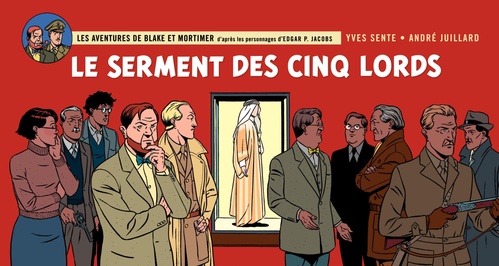 Couverture ebook de Blake et Mortimer - Tome 21 - Le serment des cinq Lords, de Yves Sente, André Juillard