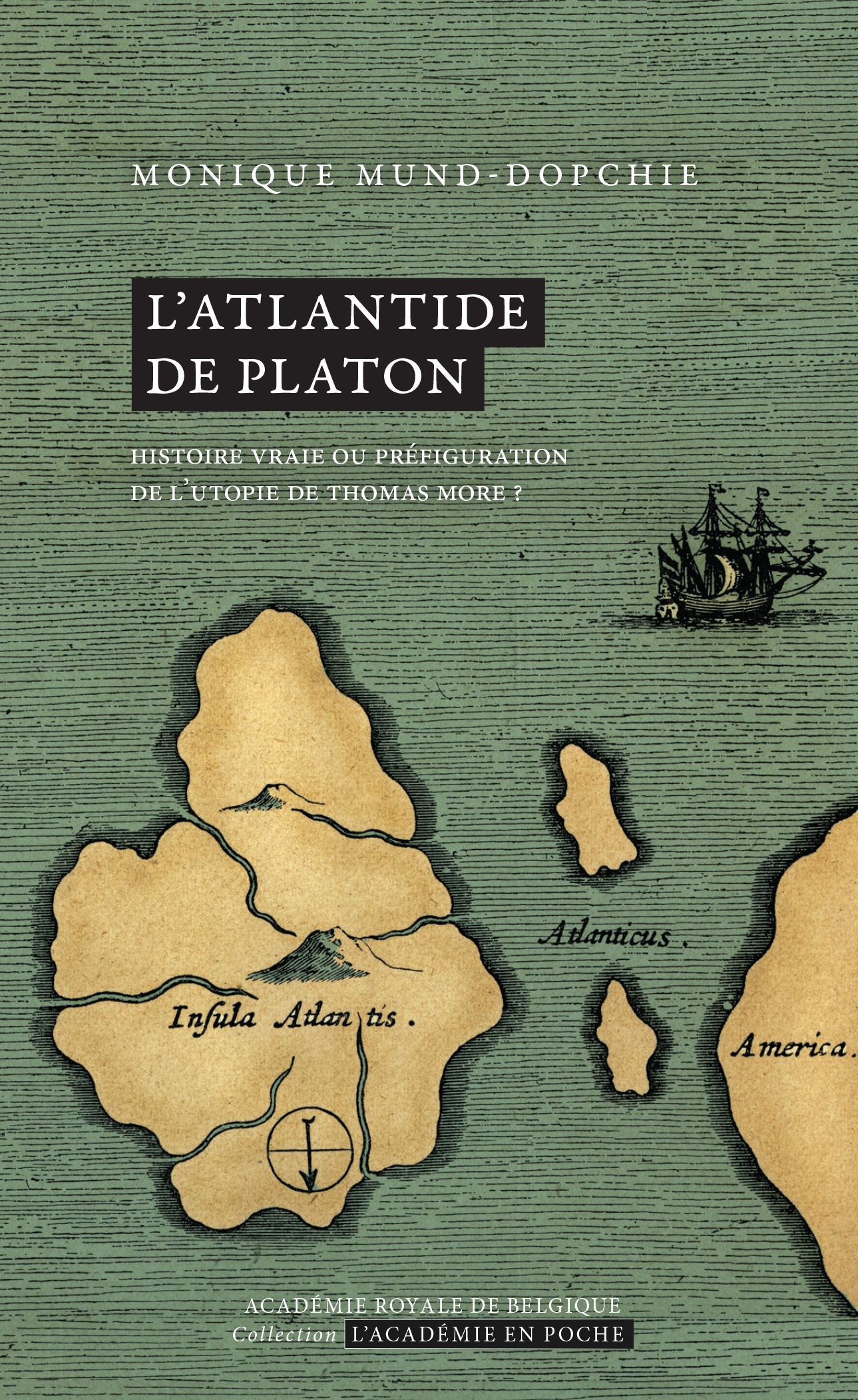 Couverture ebook de L´Atlantide de Platon, de Monique Mund-Dopchie