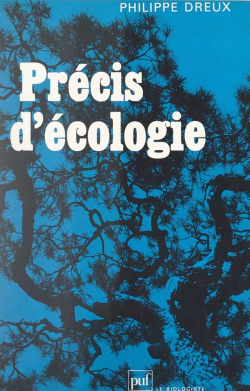Couverture ebook de Précis d'écologie, de Philippe Dreux