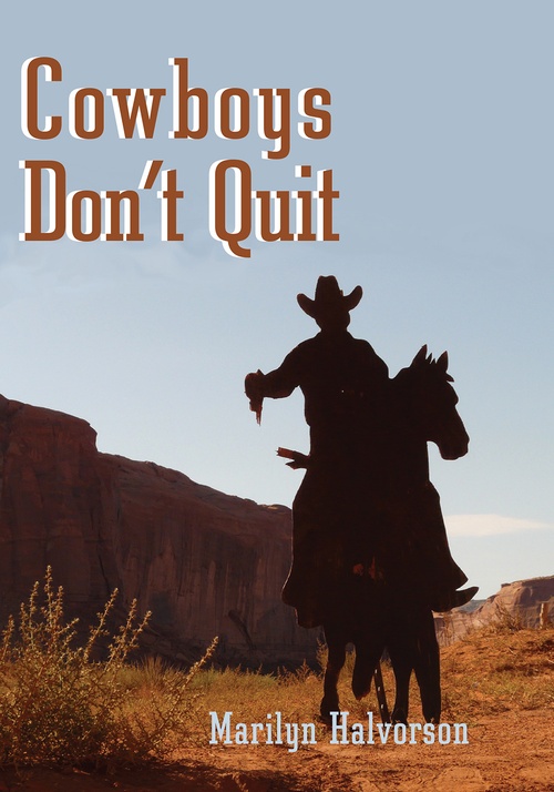 Couverture ebook de Cowboys Don't Quit, de Marilyn Halvorson