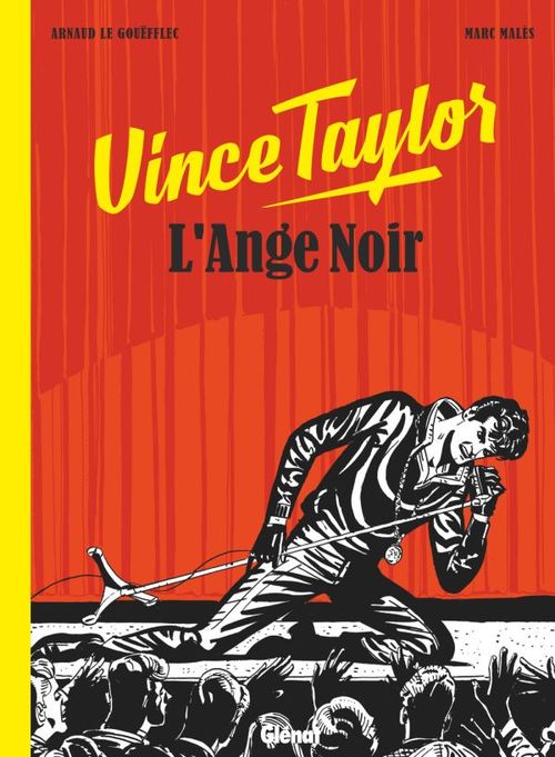 ebook cover of Vince Taylor, L'Ange Noir, by Marc Malès