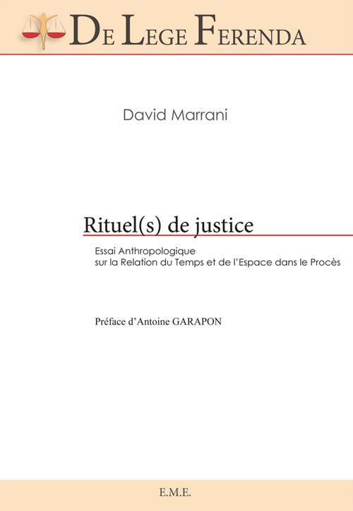 ebook cover of Rituel(s) de justice, by David Marrani