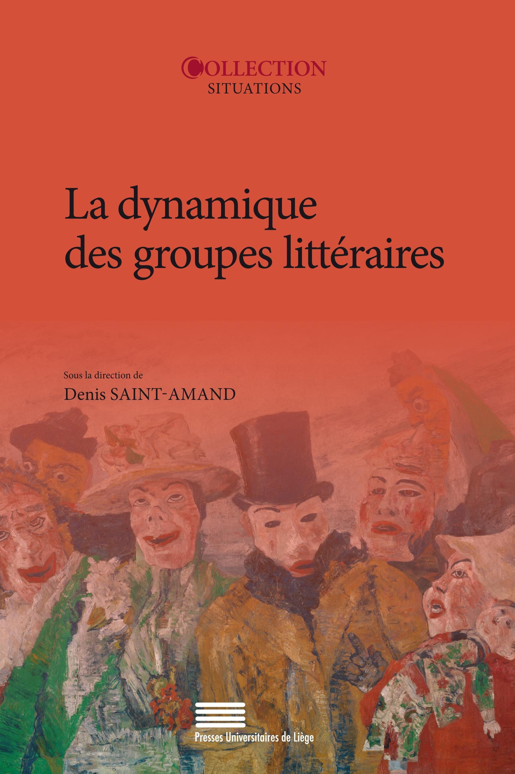 Couverture ebook de La dynamique des groupes littéraires, de